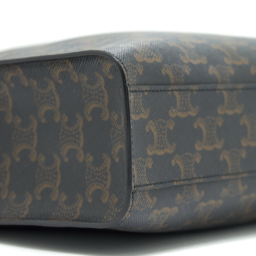 Top Quality Celine Small Vertical Cabas in Triomphe Canvas