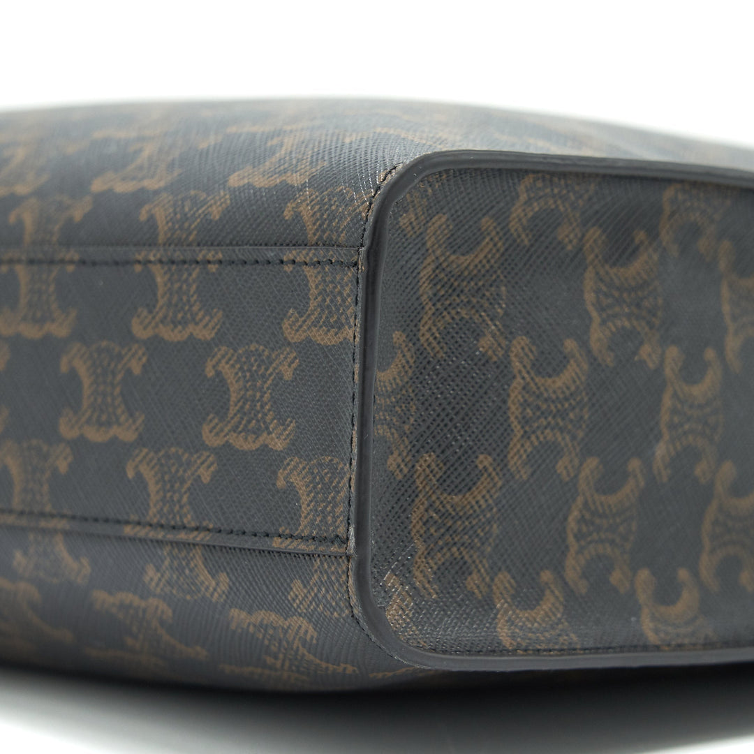 Top Quality Celine Small Vertical Cabas in Triomphe Canvas