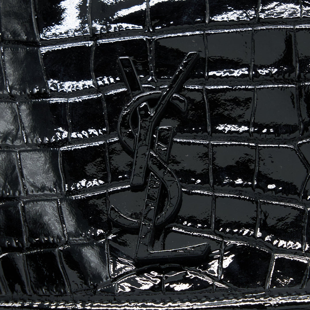Saint Laurent Medium Niki Chain Bag Patent Black SHW