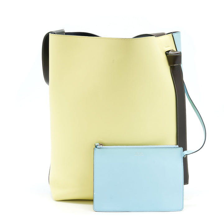 Top Quality Celine Small Twisted Cabas Tote Pool/ Bergamote