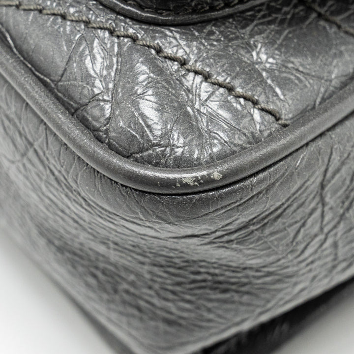 Saint Laurent Niki Baby calfskin grey SHW