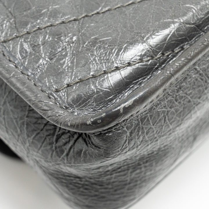 Saint Laurent Niki Baby calfskin grey SHW