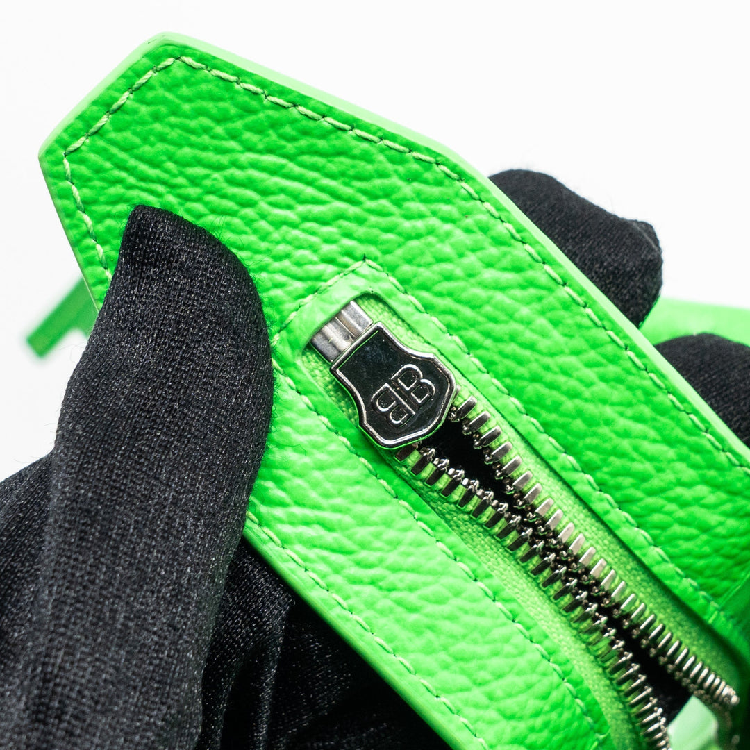 Top Quality Balenciaga Super Mini Neo City Bag Calfskin Green SHW