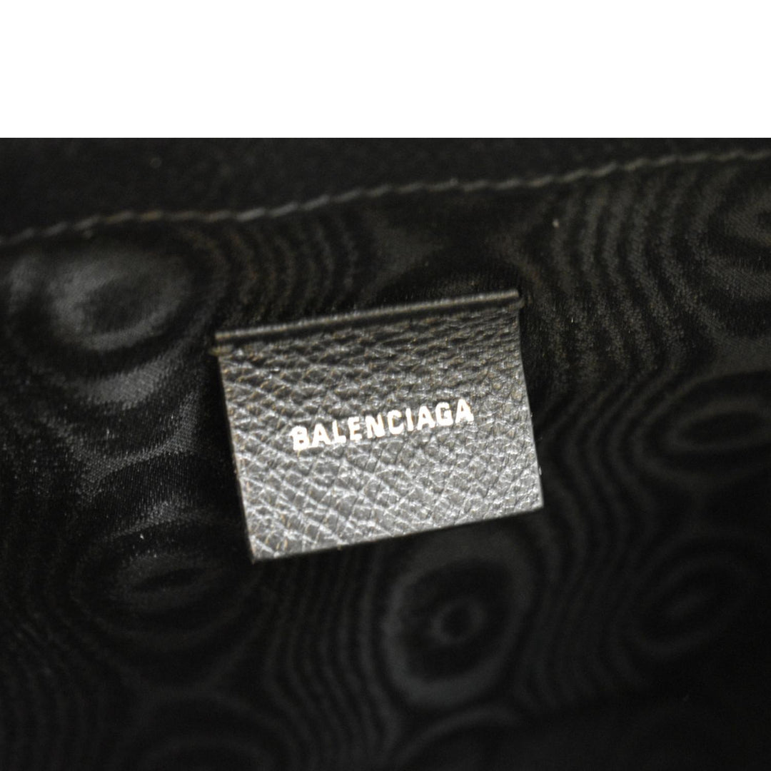 balenciaga X Gucci Hacker Project Web BB Canvas Wristlet Clutch Black 680382