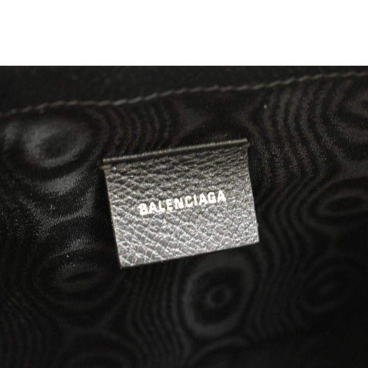 balenciaga X Gucci Hacker Project Web BB Canvas Wristlet Clutch Black 680382