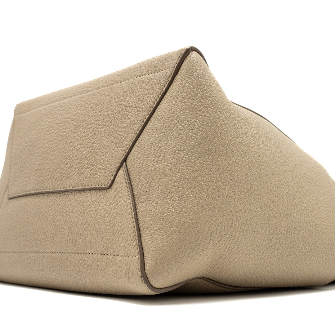 Celine Sangle Bucket Bag Calfskin Beige