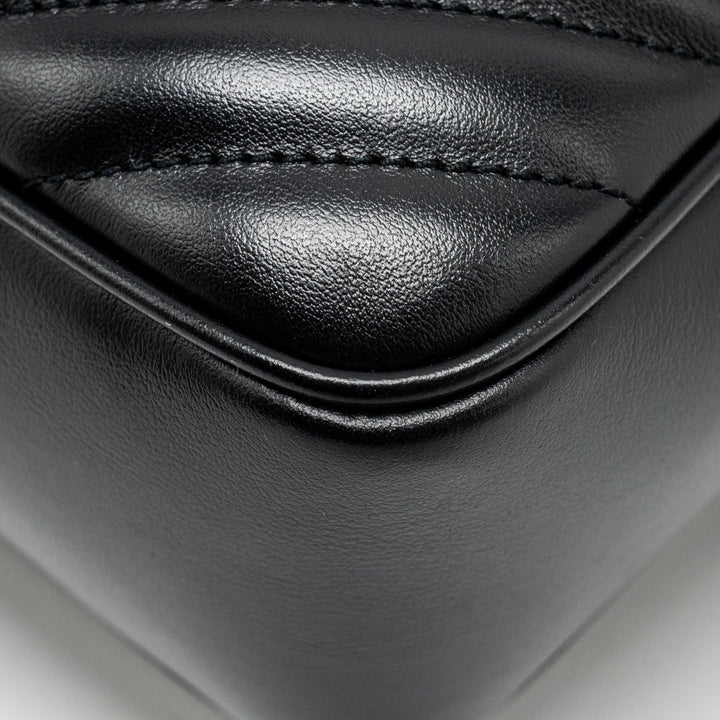 Saint Laurent Lou Camera Bag calfskin black ruthenium SHW