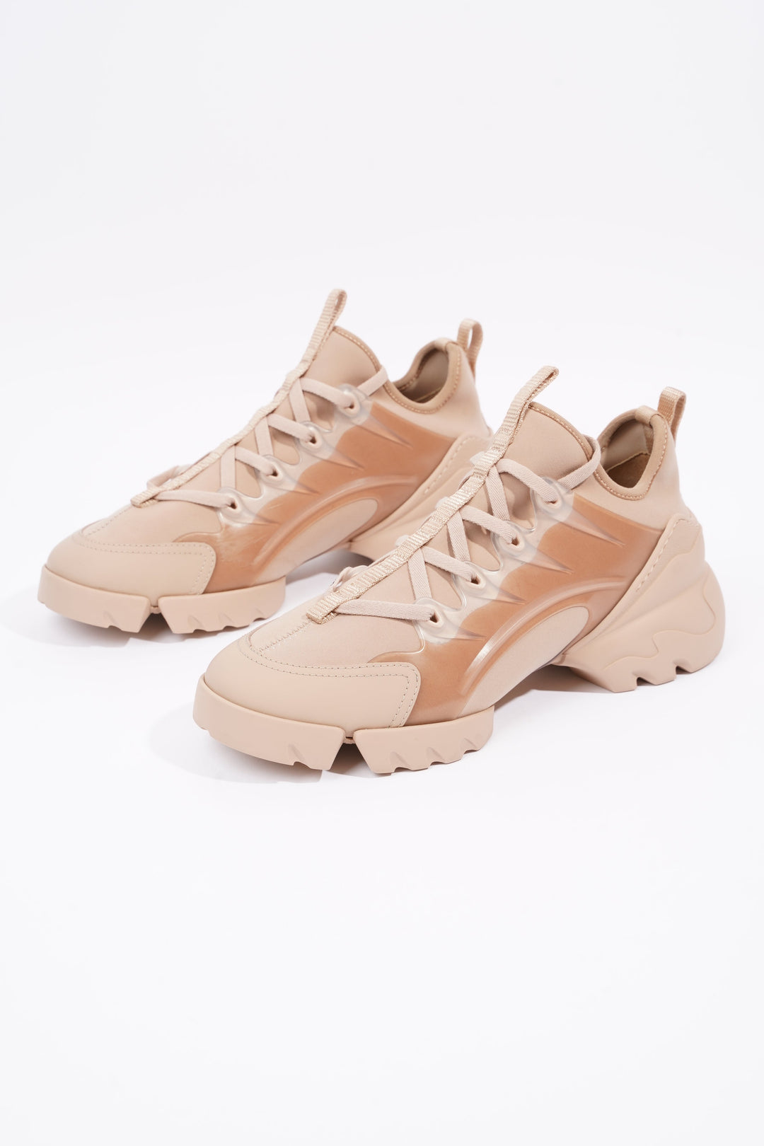Christian Dior Womens D-Connect Nude EU 39.5 / UK 6.5