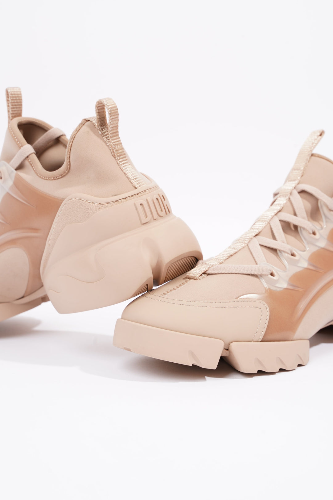 Christian Dior Womens D-Connect Nude EU 39.5 / UK 6.5