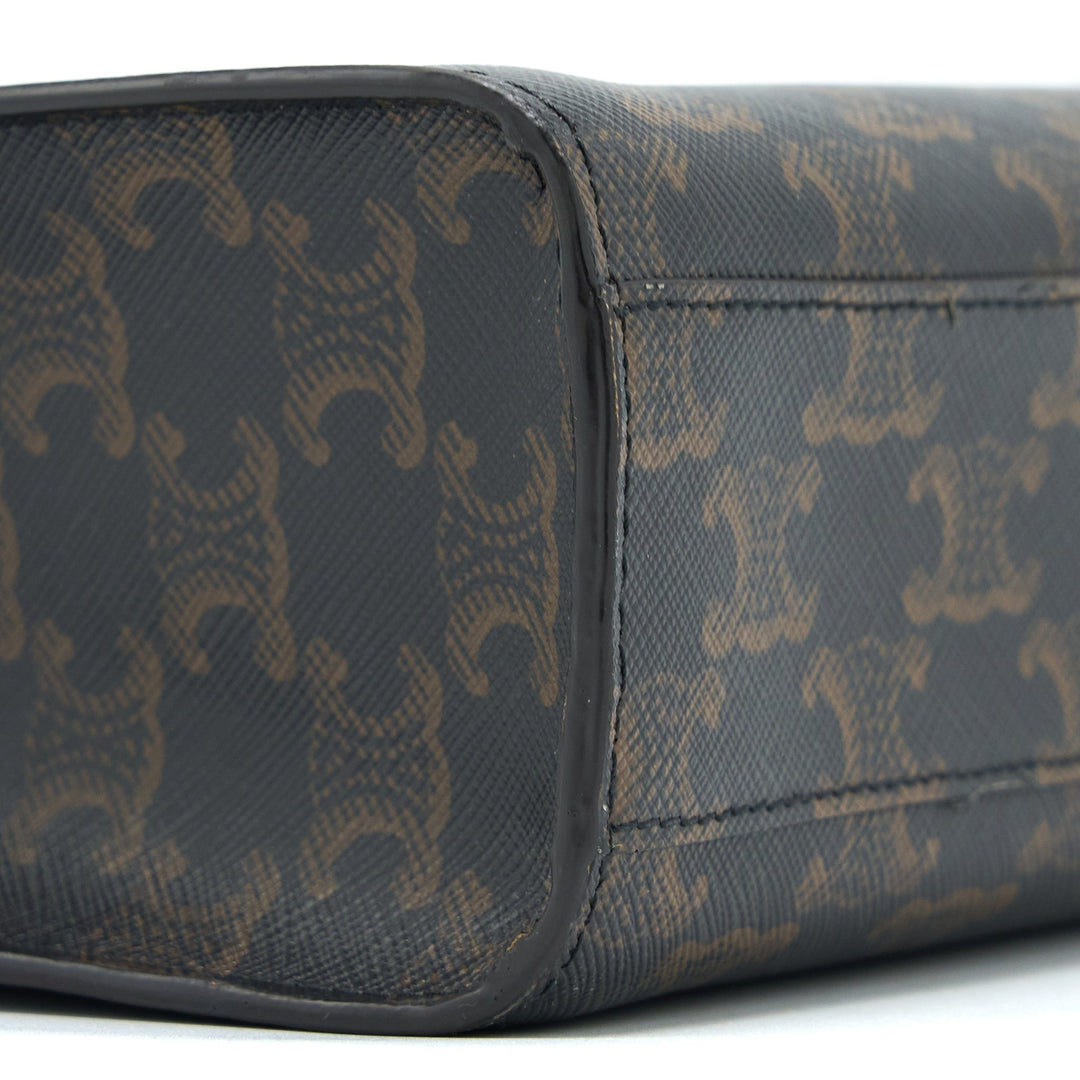 Top Quality Celine Vertical Cabas Triomphe Canvas