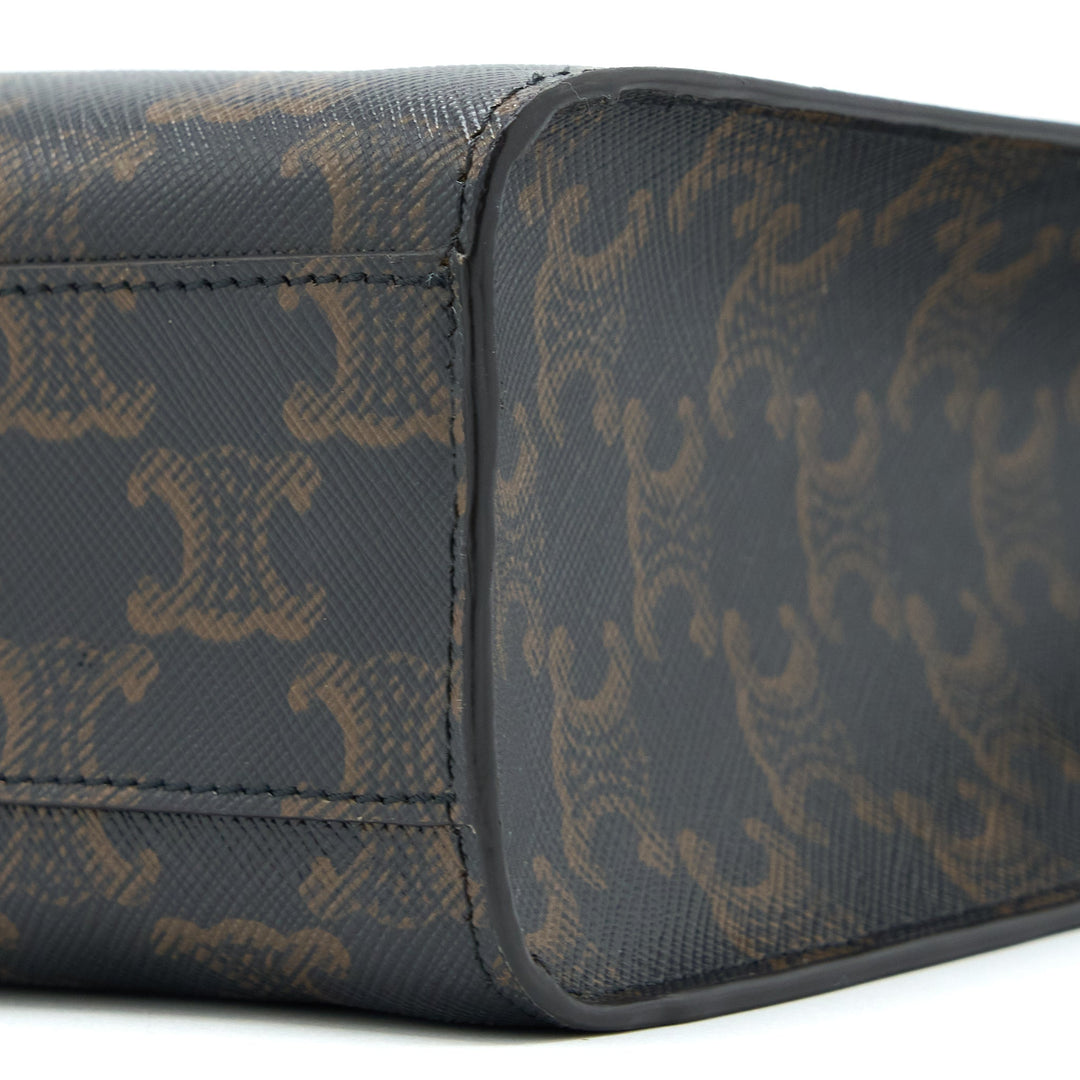 Celine Vertical Cabas Triomphe Canvas
