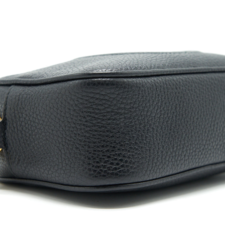 Gucci Soho disco Leather Crossbody Camera Bag Black