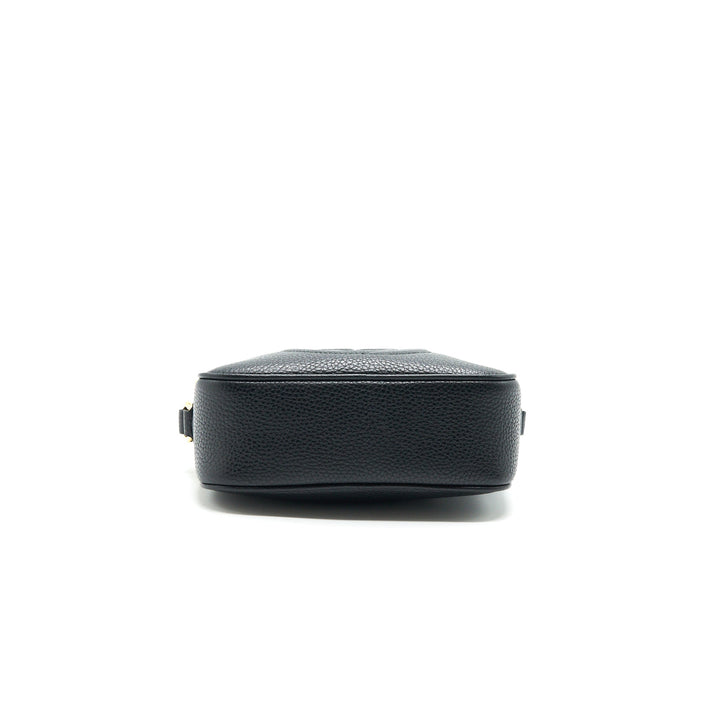 Gucci Soho disco Leather Crossbody Camera Bag Black