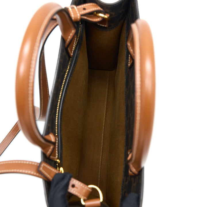 Top Quality Celine Vertical Cabas Triomphe Canvas