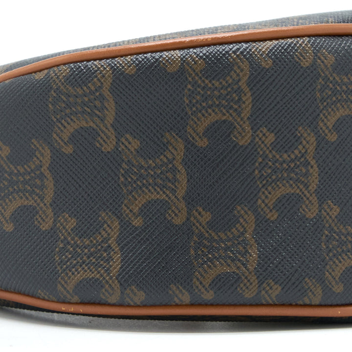 Celine Ava Bag in Triomphe Canvas/Calfskin Tan