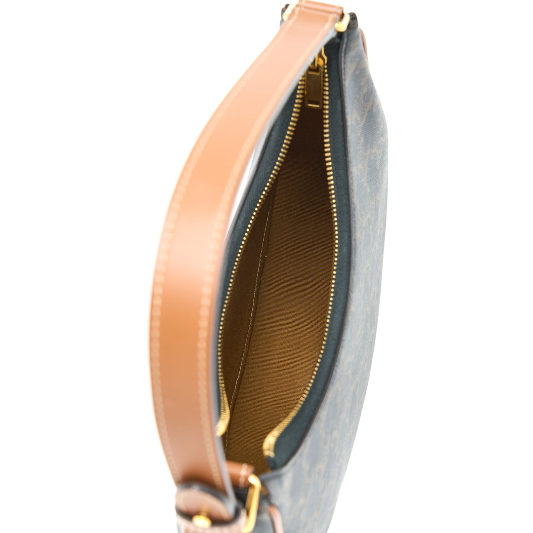 Top Quality Celine Ava Bag in Triomphe Canvas/Calfskin Tan