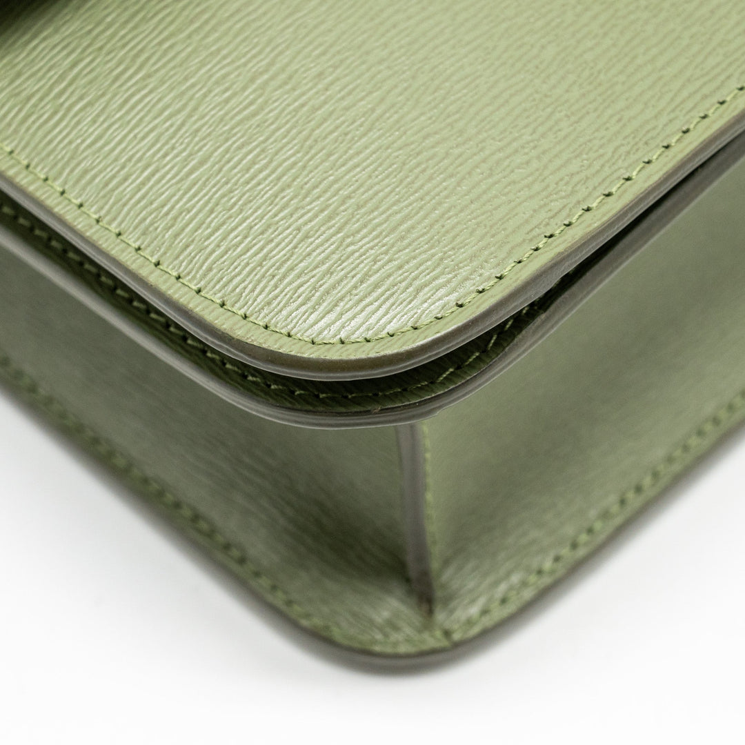 Top Quality Celine Teen classic box bag calfskin green