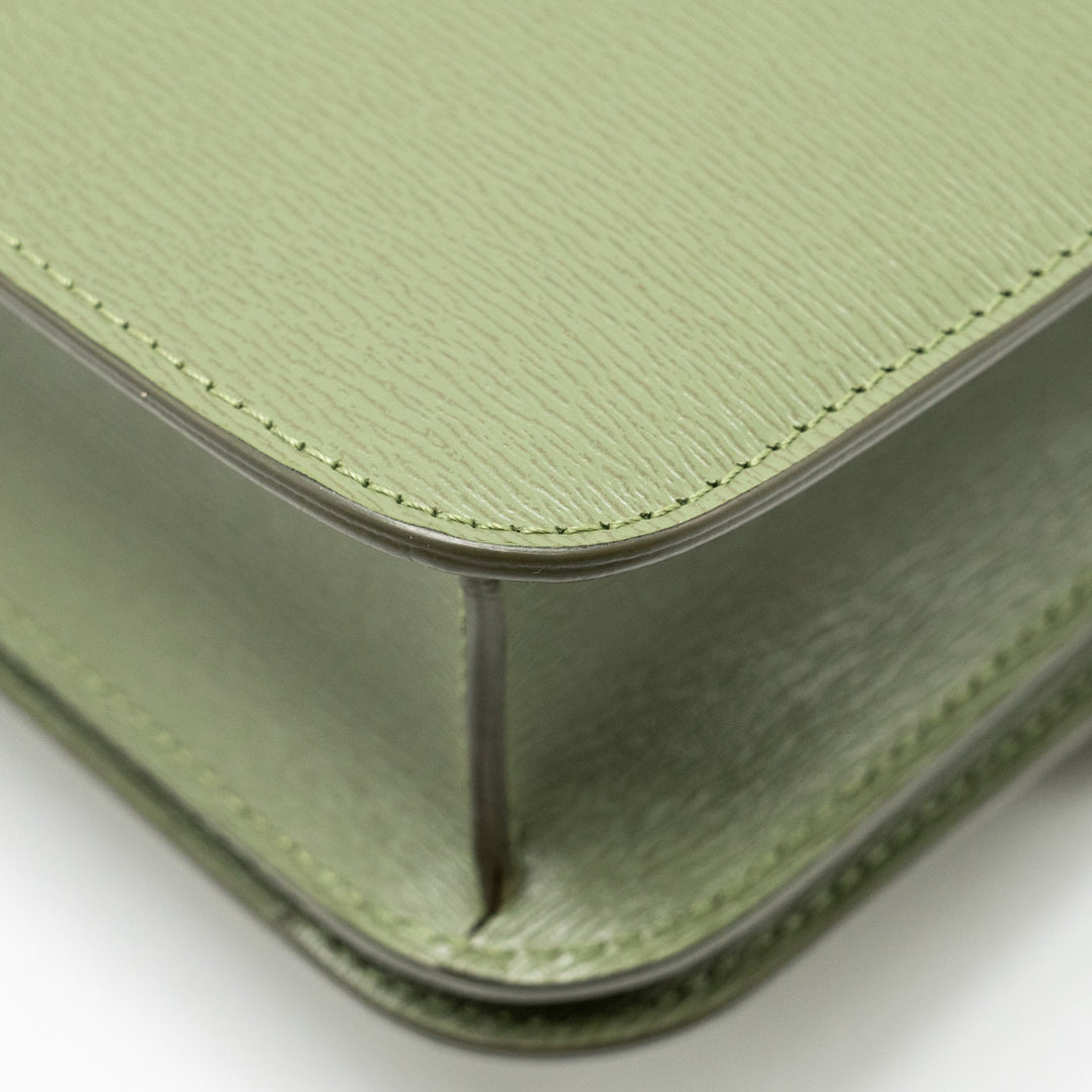 Top Quality Celine Teen classic box bag calfskin green