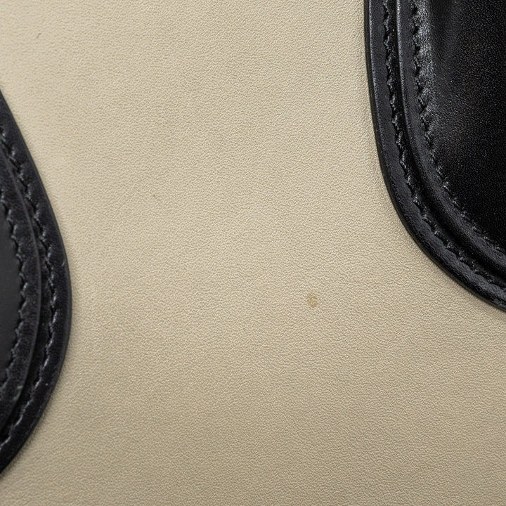Celine micro luggage calfskin / suede leather multicolour