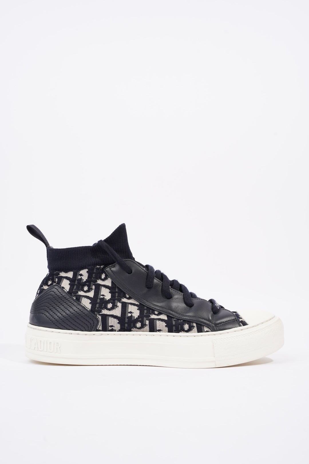 Christian Dior Womens Walk n' Dior High Top Blue / White EU 38 / UK 5