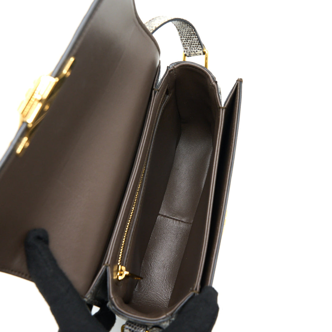 Top Quality Celine Teen Triomphe in Lizard Natural