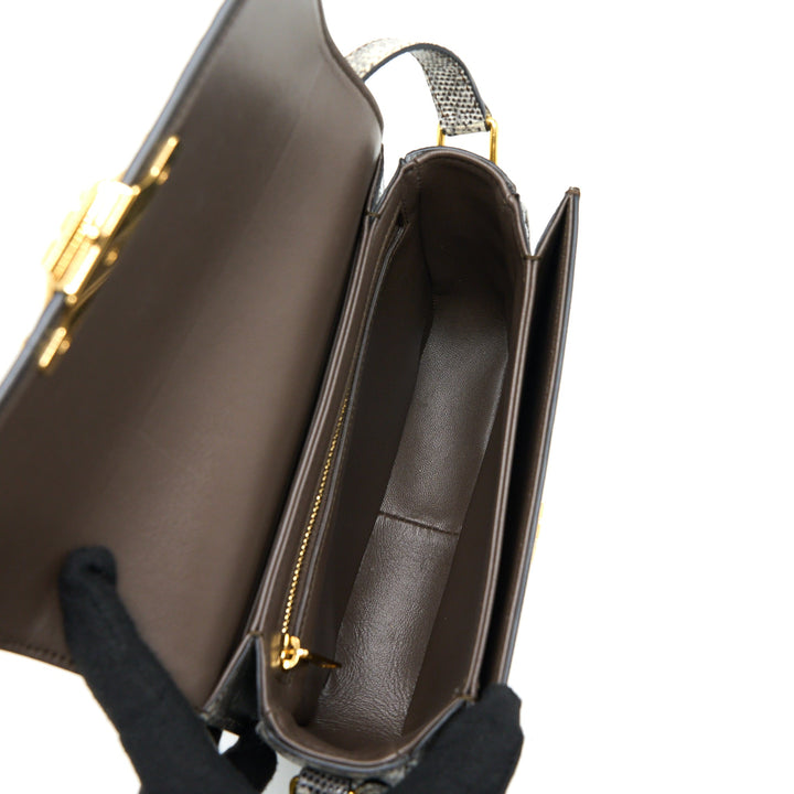 Top Quality Celine Teen Triomphe in Lizard Natural