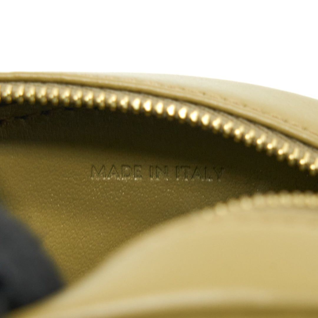 Celine Crossbody Oval Purse Calfskin Olive