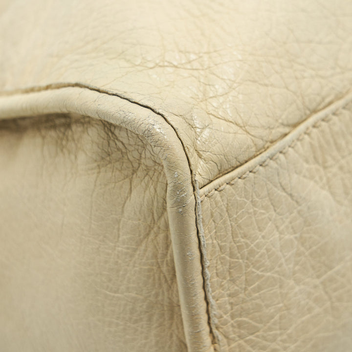Top Quality Balenciaga Giant City Bag Beige GHW