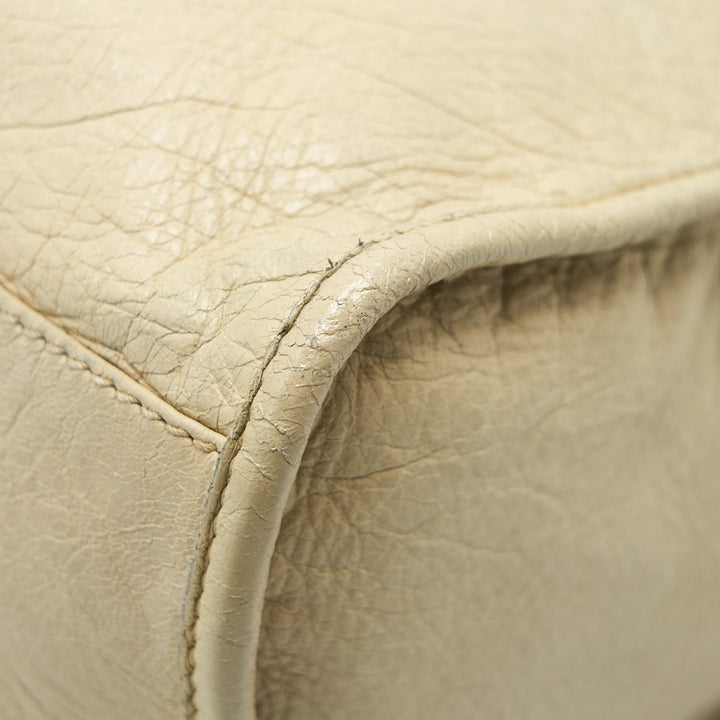 Top Quality Balenciaga Giant City Bag Beige GHW