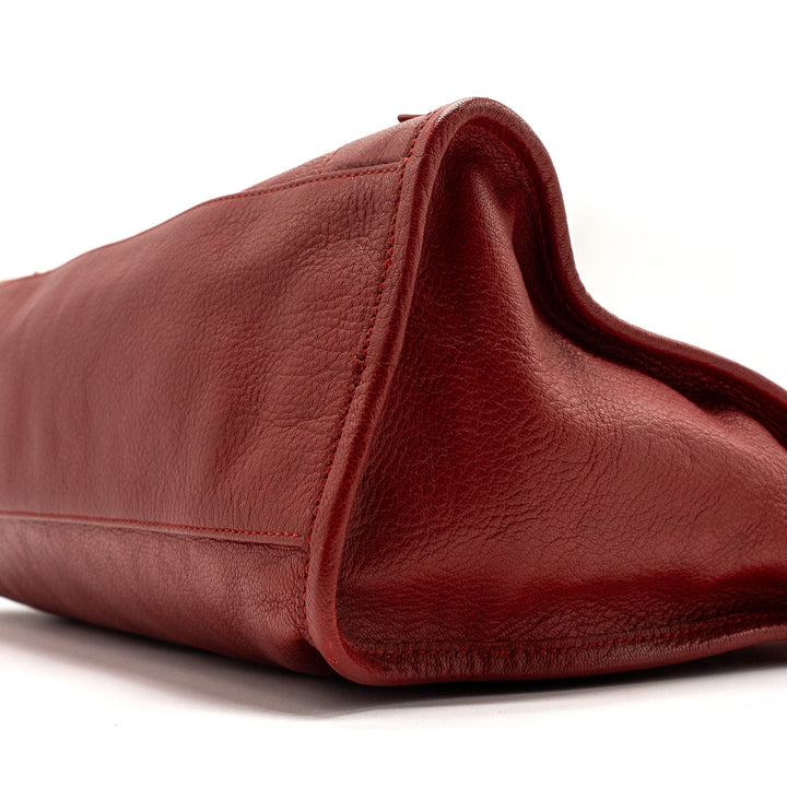 Top Quality Balenciaga city bag leather red LGHW