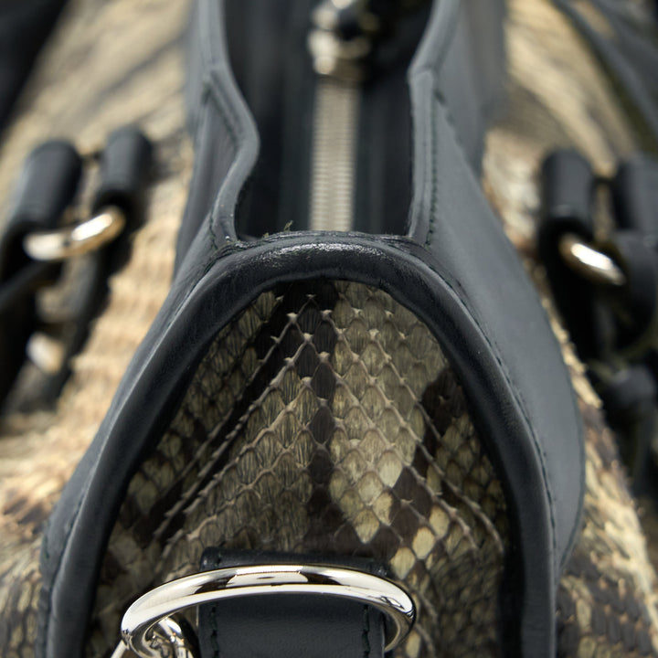 Top Quality Balenciaga Classic City Python Leather SHW