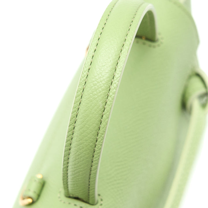 Celine Pico Belt Bag Grained Calfskin Light Green