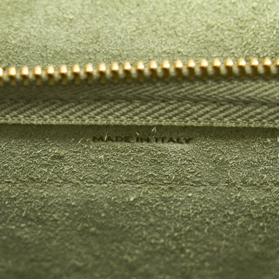 Celine Pico Belt Bag Grained Calfskin Light Green