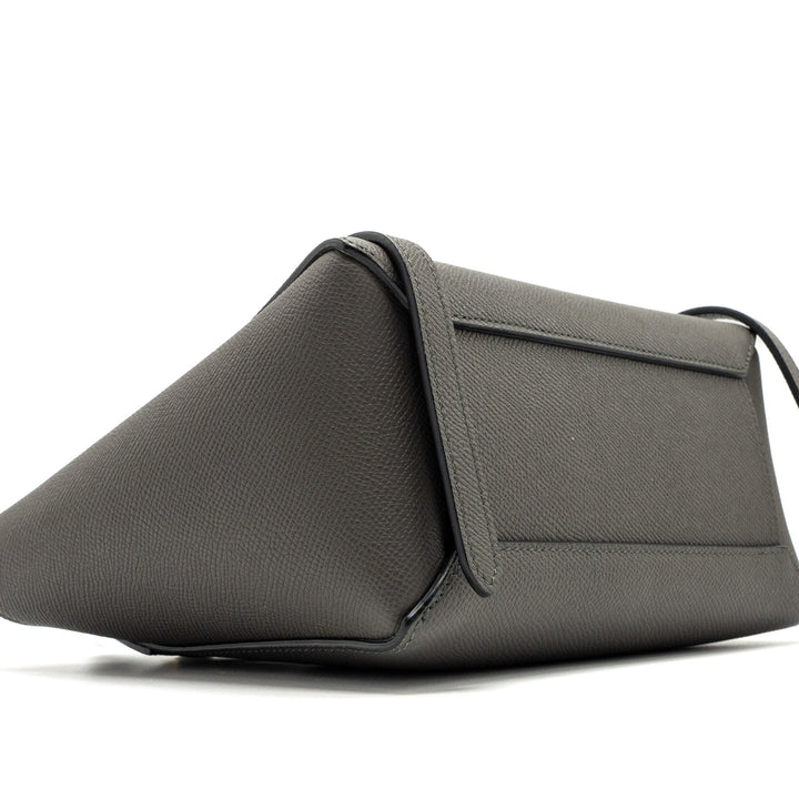 Top Quality Celine nano belt bag calfskin grey
