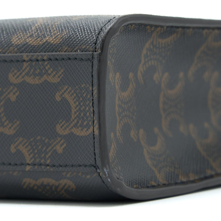 Celine Mini Vertical Cabas Triomphe Canvas