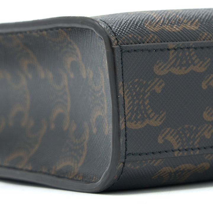 Celine Mini Vertical Cabas Triomphe Canvas