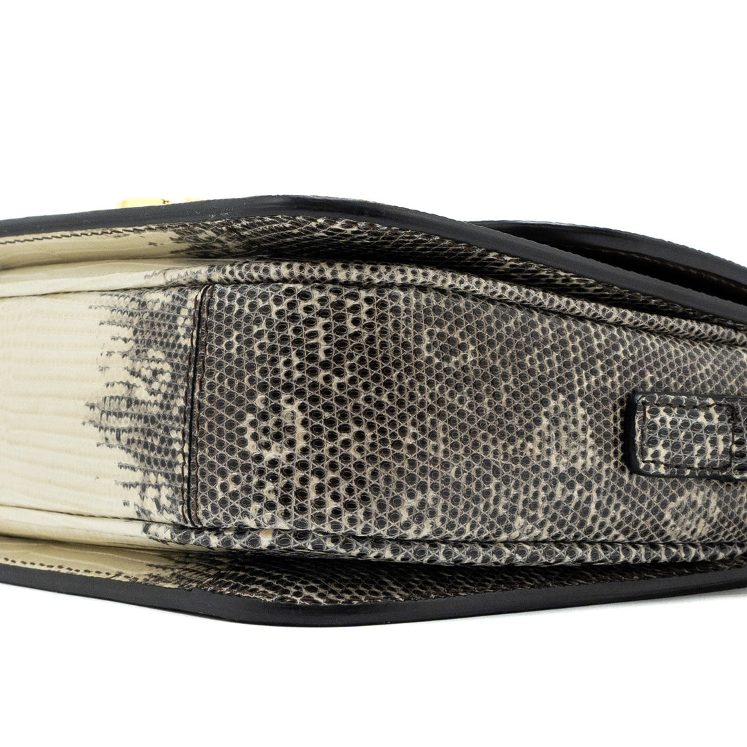 Top Quality Celine Teen Triomphe Bag Lizard Natural Colour