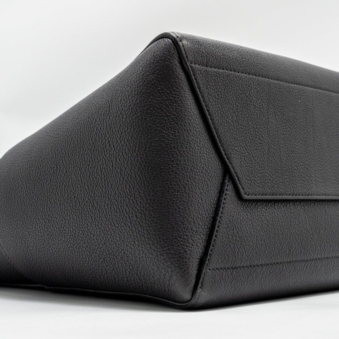 Celine Sangle Bucket Bag Calfskin Dark Grey