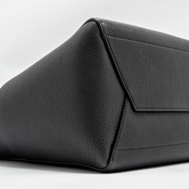 Celine Sangle Bucket Bag Calfskin Dark Grey