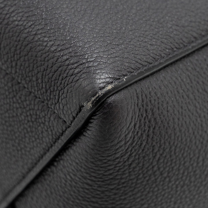 Celine Sangle Bucket Bag Calfskin Dark Grey