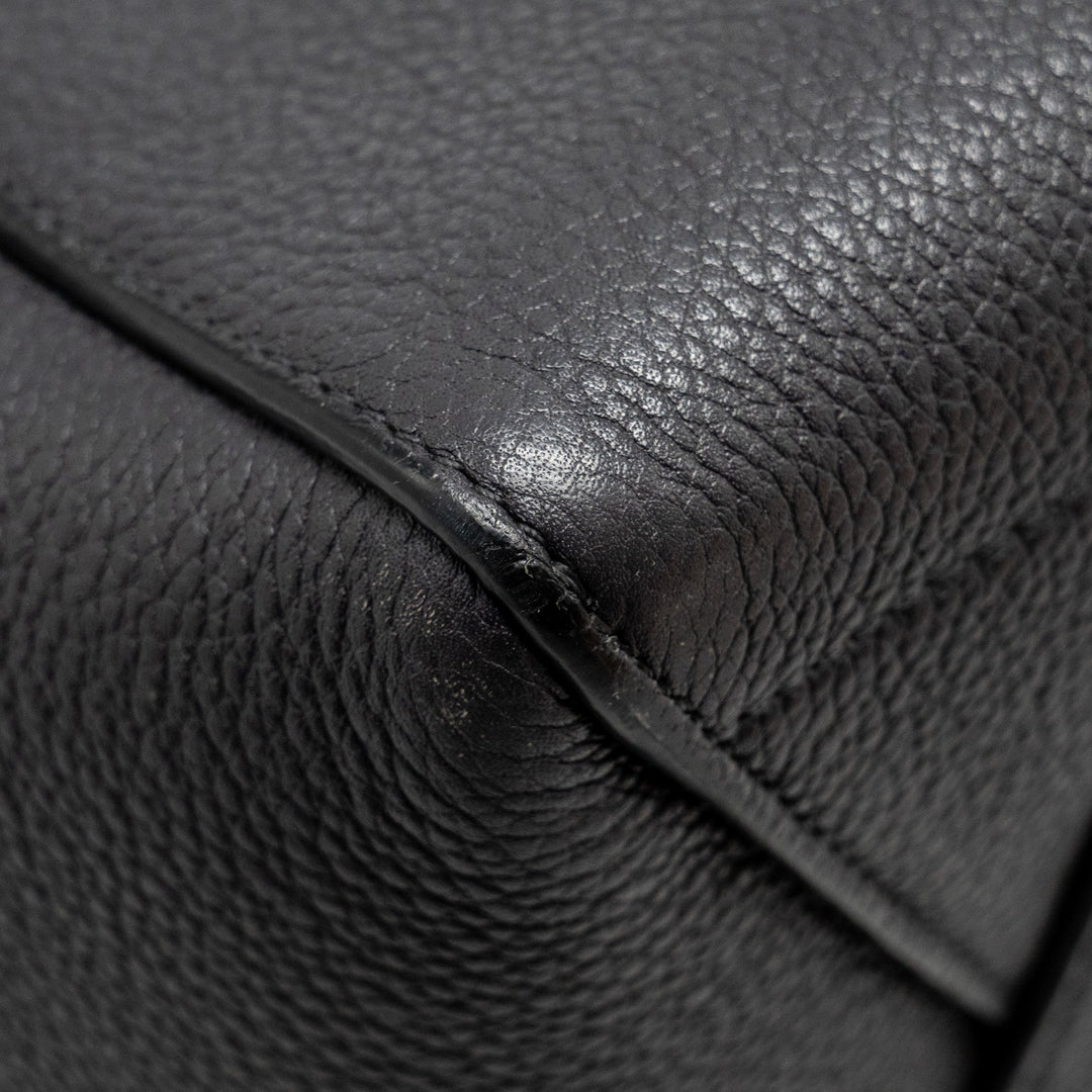 Celine Sangle Bucket Bag Calfskin Dark Grey