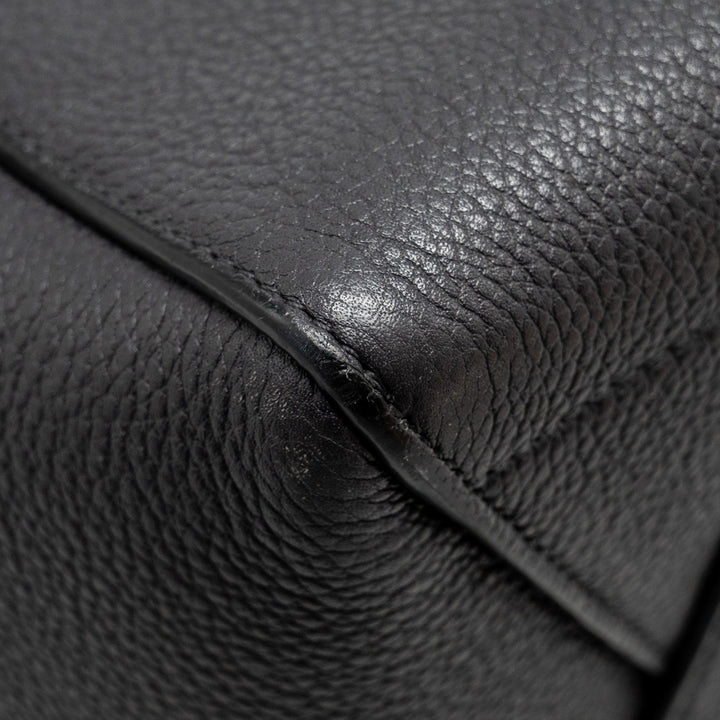 Celine Sangle Bucket Bag Calfskin Dark Grey