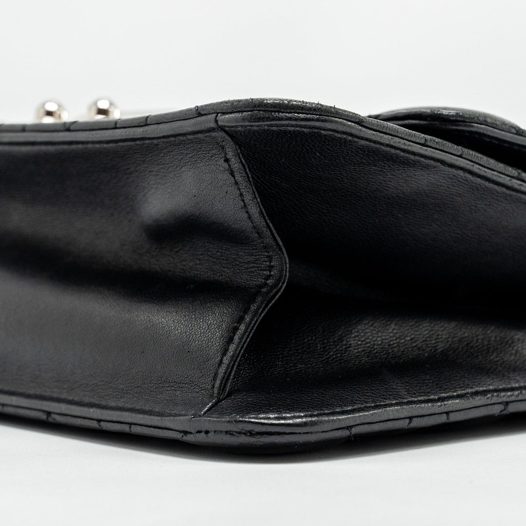 Top quality Dior Miss Top quality Dior Promenade Pouch Bag Lambskin Black