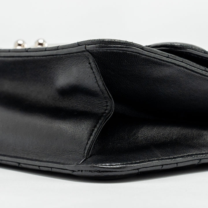 Top quality Dior Miss Top quality Dior Promenade Pouch Bag Lambskin Black