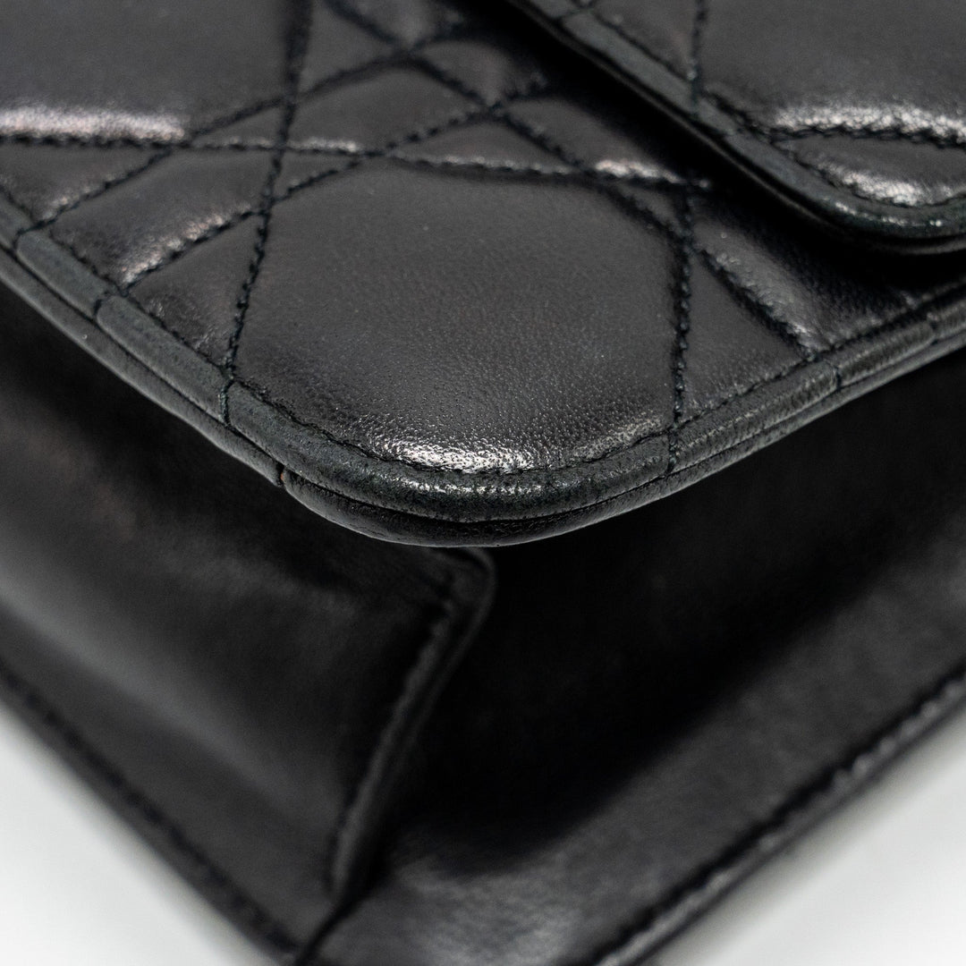 Top quality Dior Miss Top quality Dior Promenade Pouch Bag Lambskin Black