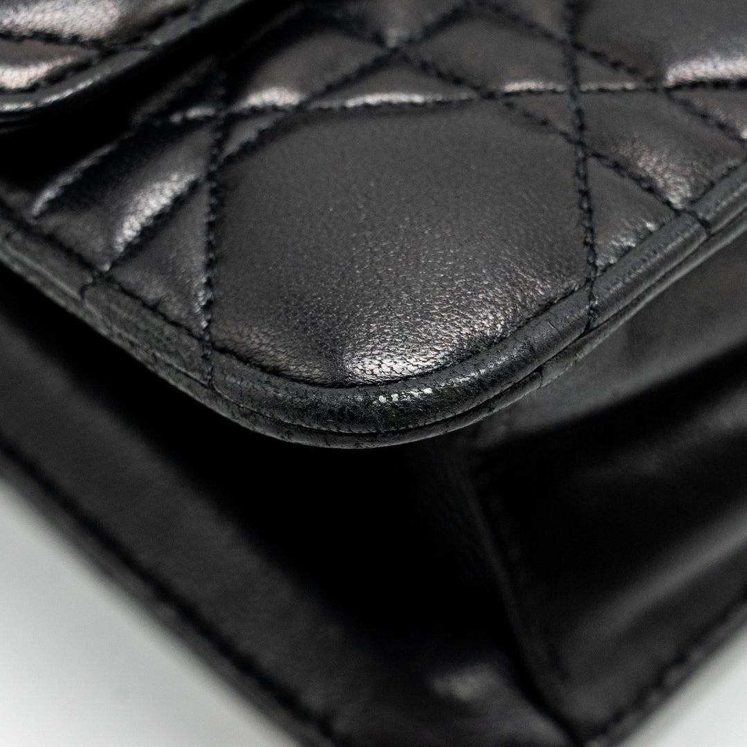 Top quality Dior Miss Top quality Dior Promenade Pouch Bag Lambskin Black