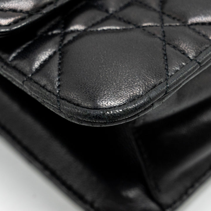 Top quality Dior Miss Top quality Dior Promenade Pouch Bag Lambskin Black