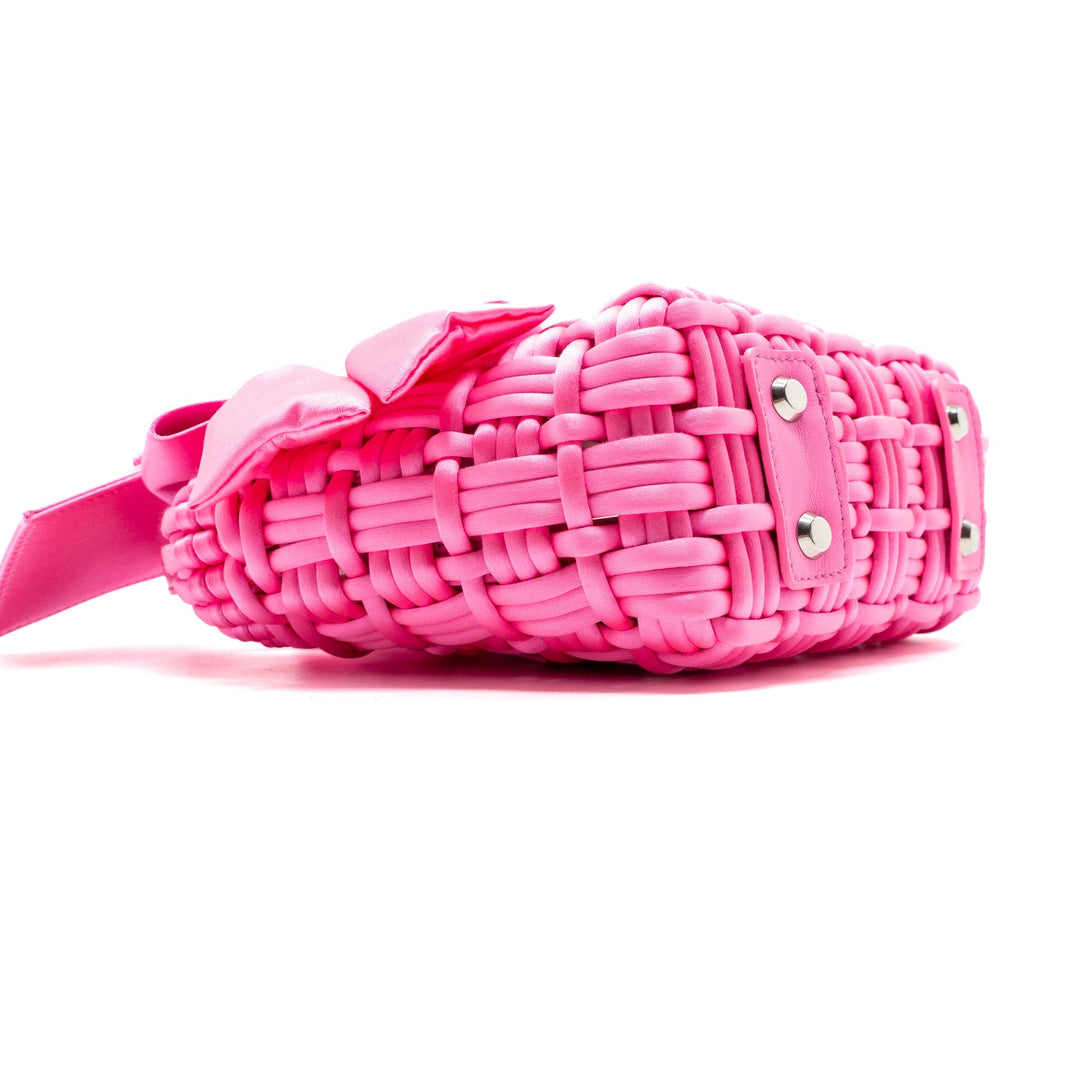 Top Quality Balenciaga Mini Tote Bag 2023s Valentine’s day Limited Edition Fabric Pink SHW
