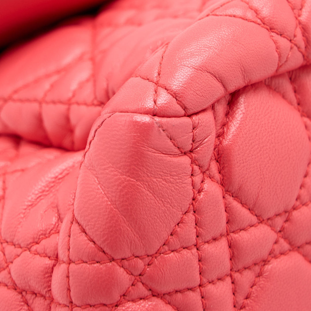Top quality Dior New Lock Flap Shoulder Bag Lambskin Red
