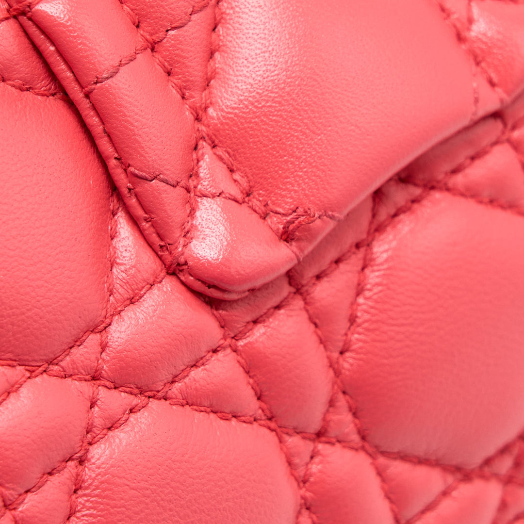 Top quality Dior New Lock Flap Shoulder Bag Lambskin Red